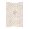 Dětská přebalovací podložka Ceba baby COSY 50x70cm béžové hvězdičky (Dětská přebalovací podložka, Ceba baby, SUPER SOFT COSY béžové hvězdičky 50x70cm)