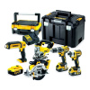 DeWalt DCK551P3T 18V sada DCD796 + DCF887 + DCS391 + DCS331 + DCL050, 3 x 5,0 Ah, kufr