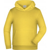 DAIBER JN 796K / Detská mikina s kapucňou - yellow XL