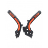 Chrániče rámu Rtech KTM SX/SX-F 16-18, EXC/EXC-F 17-19 oranžovo-čierne (Chrániče rámu Rtech KTM SX/SX-F 16-18, EXC/EXC-F 17-19 oranžovo-čierne)