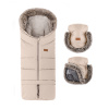 PETITEMARS PETITE&MARS Set zimný fusak Arctic 4v1 + rukavice na kočík Furry Variant: PETITE&MARS Set zimný fusak Arctic 4v1 + rukavice na kočík Furry Rose Petal