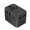 CHOETECH CESTOVNÁ NABÍJAČKA 45W ADAPTÉR USB-C USB-A 45W USA EU UK AU (PD6045)