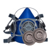 PORTWEST Set polomaska Auck P418 a dva kombinované filtry P970 POR-P418BLUM M Modrá