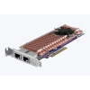 QNAP QM2-2P410G2T rozšiřující karta 2x10GbE, 2xM.2 NVMe 2280 PCIe Gen4x4 pro PC i NAS QM2-2P410G2T