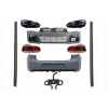 KITT Complete Body Kit suitable for VW Golf VI 6 MK6 (2008-2013) R20 Design with Headlights LED and Taillights Dynamic Turning Light + Complete Exhaust System