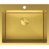 Mexen Solix nerezový drez 1-komorový 600 x 500 mm, zlatý HC - 6408601000-55HC
