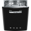 SMEG 51's Retro Style vstavaná umývačka riadu STFABBL3 čierna