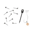 Zfish Tŕň s krúžkom Bait Spike & Oval Ring 10 ks 15 mm