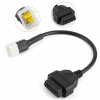 Diagnostika 6 pin pre OBD2 16 pin kábel adaptéra