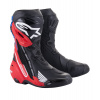 Boty SUPERTECH R HONDA kolekce, ALPINESTARS (černá/červená fluo/modrá/bílá, vel. 48)