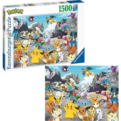RAVENSBURGER Pokémon 1500 dielov