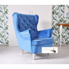 Kreslo Velvet Blue