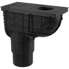 Lapač strešných splavenín priamy DN Ø 125/110 mm, čierna, ENPRO