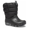 Detská Snehule CROCS CLASSIC NEO PUFF BOOT K 207684-001 – Čierna