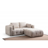 Rohová sedacia súprava / Rohová pohovka Amaris 2 Seater With Pouffe - Beige