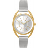 MINET Stříbrno-zlaté dámské hodinky ICON BICOLOR MESH MWL5092