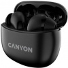 Canyon TWS-5, True Wireless Bluetooth slúchadlá do uší, nabíjacia stanica v kazete, čierne CNS-TWS5B