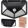 MG Wall Lamp solárna lampa 100 LED, čierna
