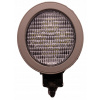 Pracovná lampa 4 LED, 60 W, rozptýlená, šedá, okrúhla, pre John Deere TT