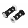 Gripy dětské PRO GRIP STAR gumové černá/bílá