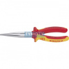 KNIPEX 26 16 200 Půlkulaté úzké ploché kleště s břity izolované vícesl. návleky, certifikace VDE