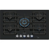 Siemens ER7A6RH40 iQ700 - Plynová varná doska - 75 cm - tvrdené sklo, čierna