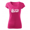 DRAGOWA dámske krátke tričko Aristón, ružová 150g/m2 - L