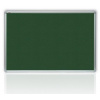 Filcová zelená tabuľa v hliníkovom ráme 150x100 cm