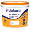 Latexová farba na steny Dekoral 10 l Biela matná