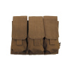 Trojité puzdro MOLLE Modular System, Coyote Tan (M.F.H.)