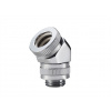PHANTEKS Glacier Rotary Hard-Tube Fitting 12mm 45-Degree G1/4 - Chrome PH-RA45_CR12