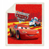 Prikrývka na posteľ - Polyesterová prikrývka 200 x 150 cm (Disney prikrývka Zigzag mcqueen autá jemné na spánok)