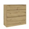 Casarredo Komoda široká 3S BURELA dub artisan