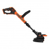 Black & Decker BCSTR918D1-QW křovinořez / strunová sekačka 28 cm Baterie Černá, Oranžová