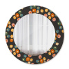 Kvetinové bodky Kvetinové bodky Okrúhle zrkadlo s motívom lsdo-00199