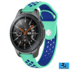 Silikónový remienok (šírka 22mm) – mentolovo-modrá – Huawei Watch GT / GT2 / Samsung Watch 46mm / Gear S3 / Vivoactive 4