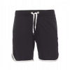 PAYPER GAME 000162-0038 / Unisexové športové bermudy - čierna/biela M