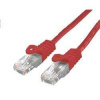 C-TECH patch kábel Cat6, UTP, červený, 3 m CB-PP6-3R