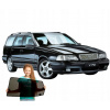 Záclony RayStop určené pre Volvo V70 1 I kombi 1996-2000