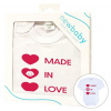 Body s potlačou New Baby MADE IN LOVE
