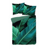 DETEXPOL Francúzske obliečky 3D Banánové listy micro Polyester - mikrovlákno, 220/200, 2x70/80 cm