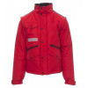 PAYPER FIGHTER 2.0 001012-005 / Pánska zateplená bunda 2v1, s odopínacími rukávmi - red/black XL