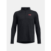 Boys' T-shirt Under Armour UA Tech Textured 1/2 Zip - Boys čierna XL Under Armour 197777263155
