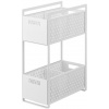 YAMAZAKI Organizér do kuchynskej skrinky Tower 5218, biela