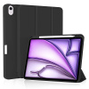 Techsuit Flex Trifold ochranné puzdro (s držiakom na pero) - iPad Air 11 (2024) - Čierny KF2327846