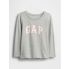 GAP Baby tričko s logom Sivá 18-24M Sivá Sivá
