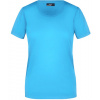 James&Nicholson Dámske tričko JN901 Aqua M
