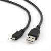 GEMBIRD kabel USB2.0 - microUSB, 3m, černý CCP-MUSB2-AMBM-10 Gembird
