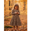 Dievčenské šaty bavlnené LEOPARD s dlhým rukávom - 122 - Leopard 1