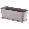 Balkónový kvetináč 40 x 17 cm plast